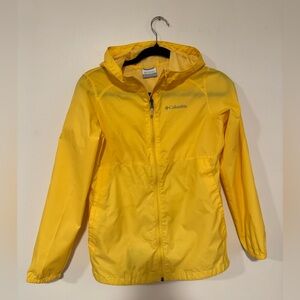 Columbia Kids Yellow Windbreaker/Raincoat